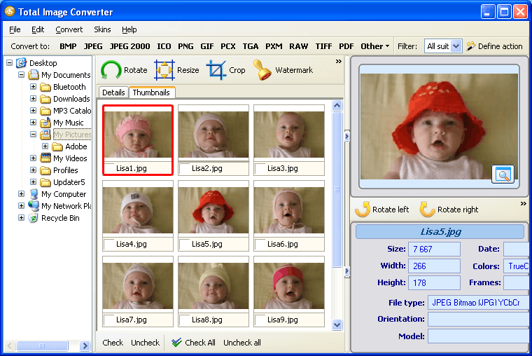 convert images in batch