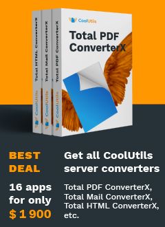 Coolutils Total PDF Converter 6.1.0.308 for ipod instal