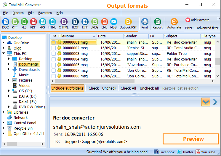 Coolutils Total Mail Converter Pro 7.1.0.617 instaling