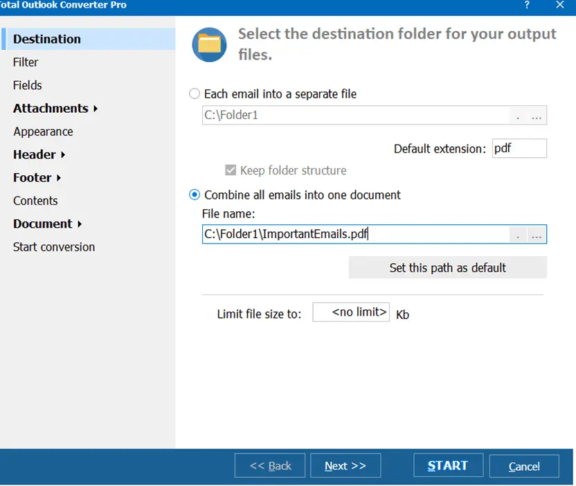 Outlook Converter