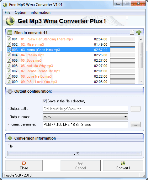 convert wma file to youtube