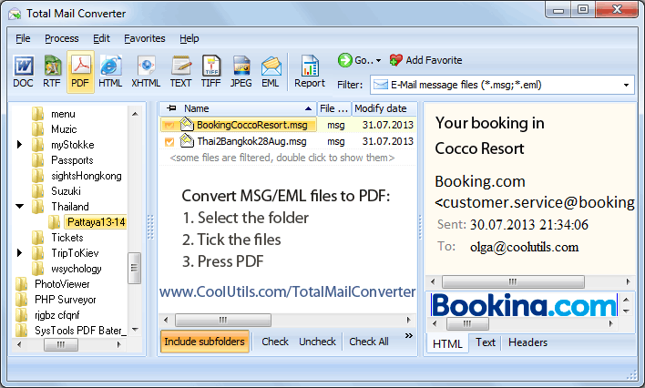 Coolutils Total Mail Converter Pro 7.1.0.617 free downloads