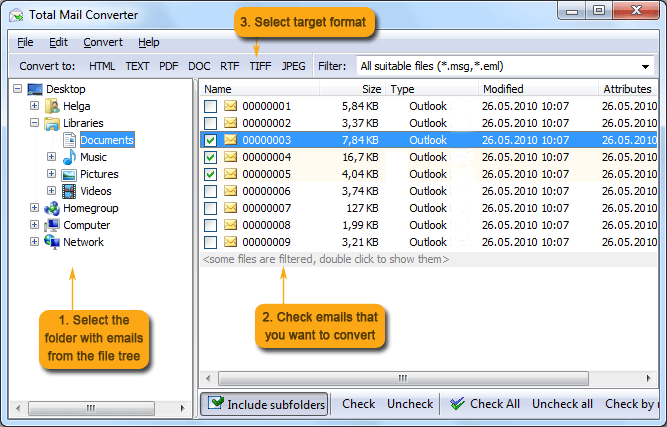 convert eml to jpeg